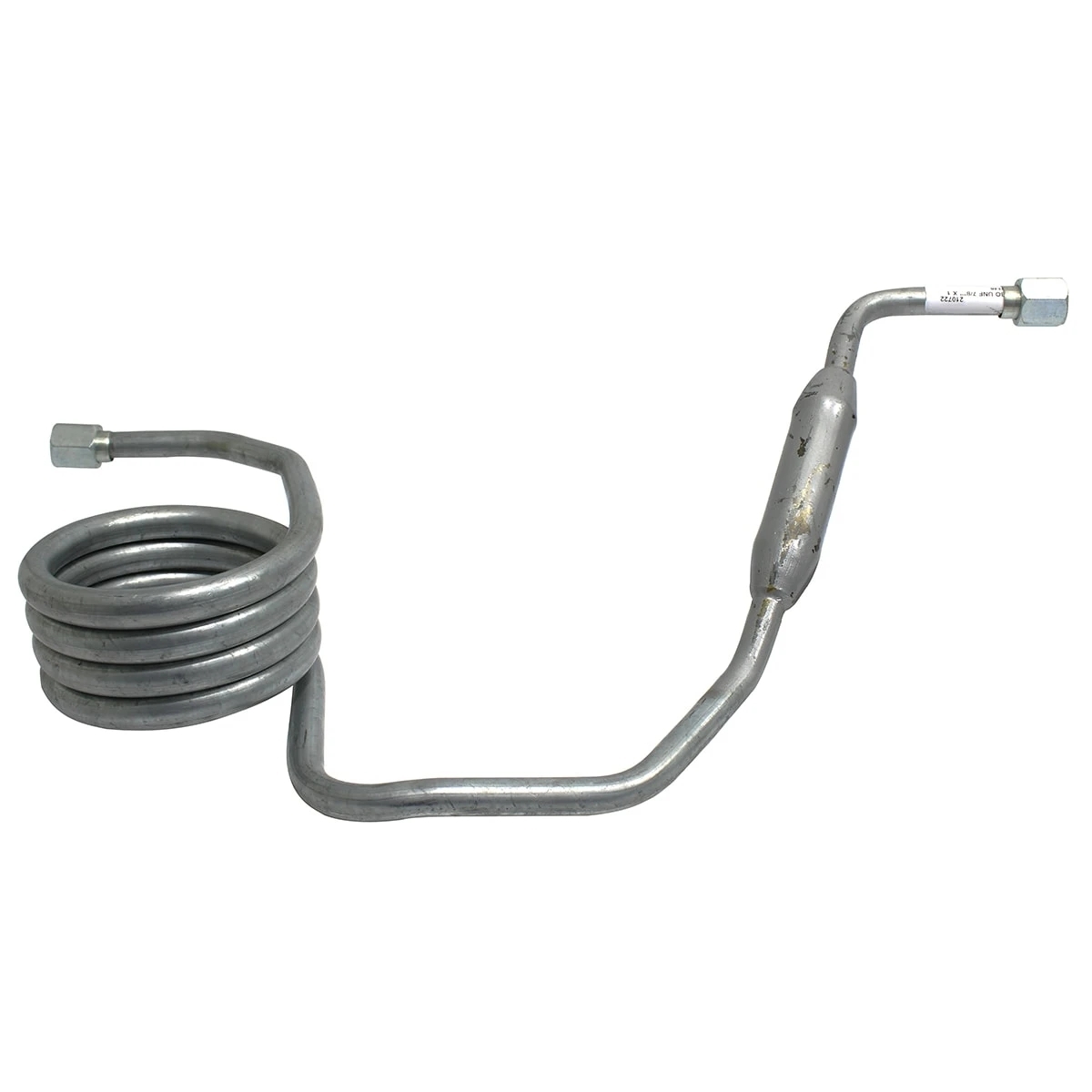 TUBO/CANO SERPENTINA COMPRESSOR AR VW (2 PORCAS 7/8 UNF 14) (2P0607312G-TI40146.