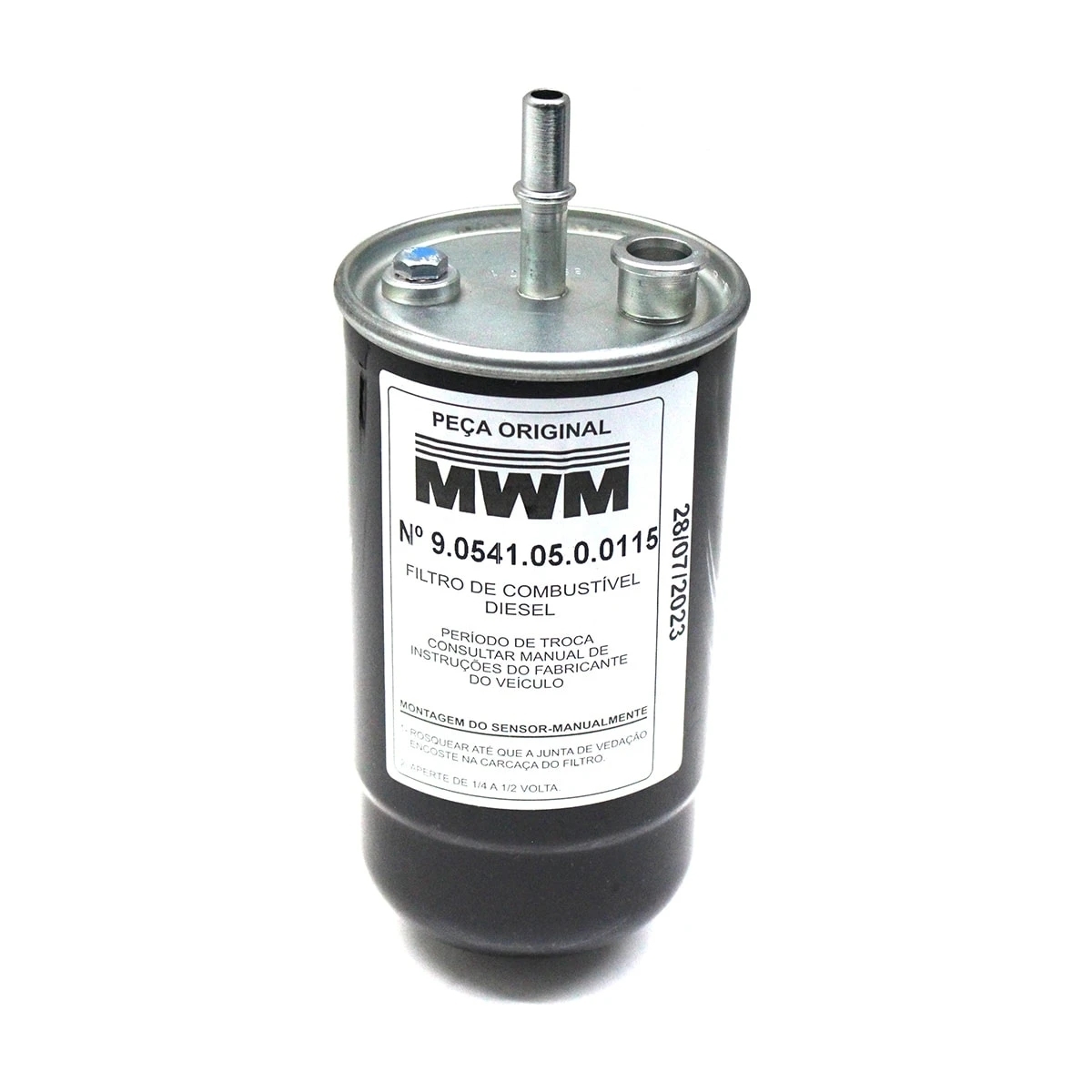 FILTRO COMBUSTIVEL BLINDADO C/DRENO 8150E/MOTOR MWM 4.08 TCE - 2005... DELIV (2P