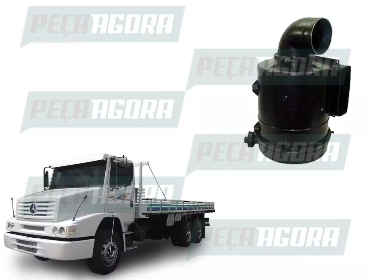 FILTRO AR COMPLETO MB MERCEDES BENZ 1420 1620 BICUDO  (3760903701,)