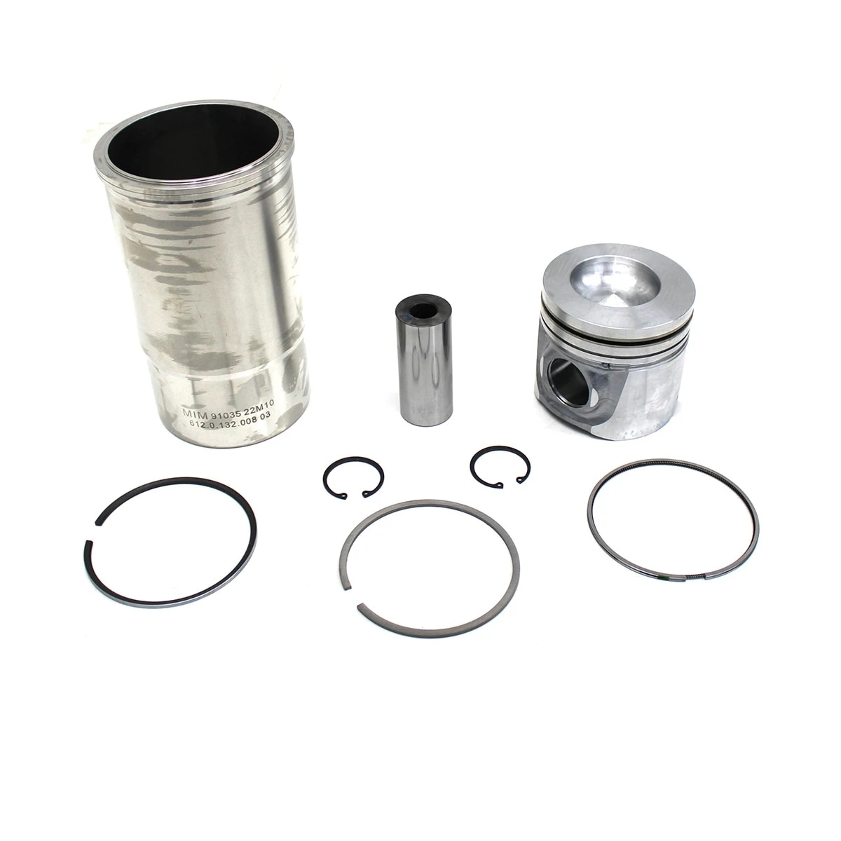 KIT PISTAO/CAMISA/ANEL/PINO/TRAVA VW MOTOR MWM ACTEON X12 4CIL/6CIL (96128019014