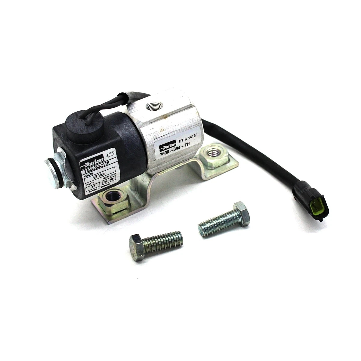 VALVULA SOLENOIDE 12V VW CAMBIO EATON (ROSCA 1/8 NPT) (CONECTOR RET... (3003847-
