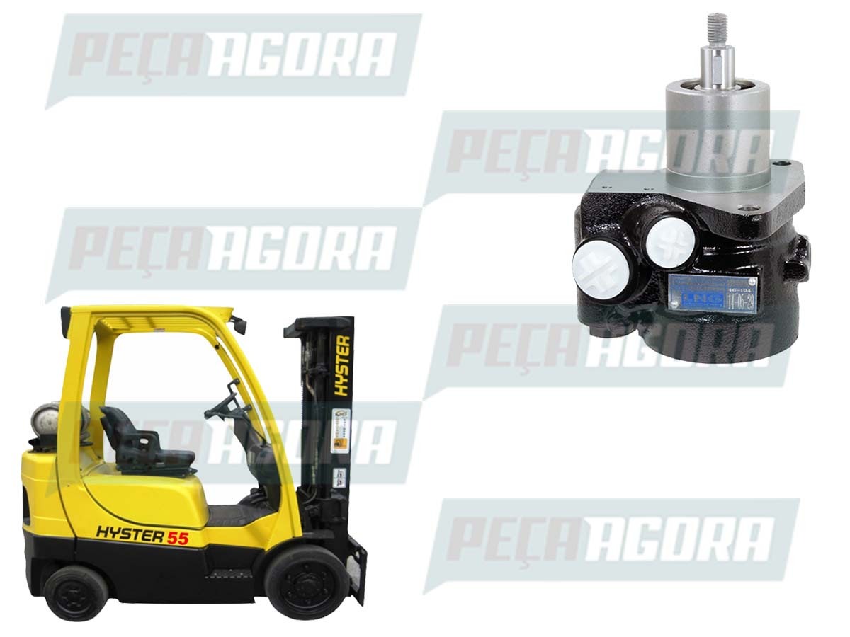 BOMBA DIRECAO HIDRAULICA HYSTER H35 H45 H55N 70 BAR (811856-L46194)