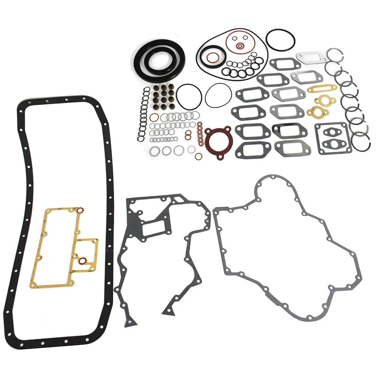 JOGO JUNTAS INFERIOR VOLVO VM MOTOR MWM 6.12 X12 6CIL (961280130076.)