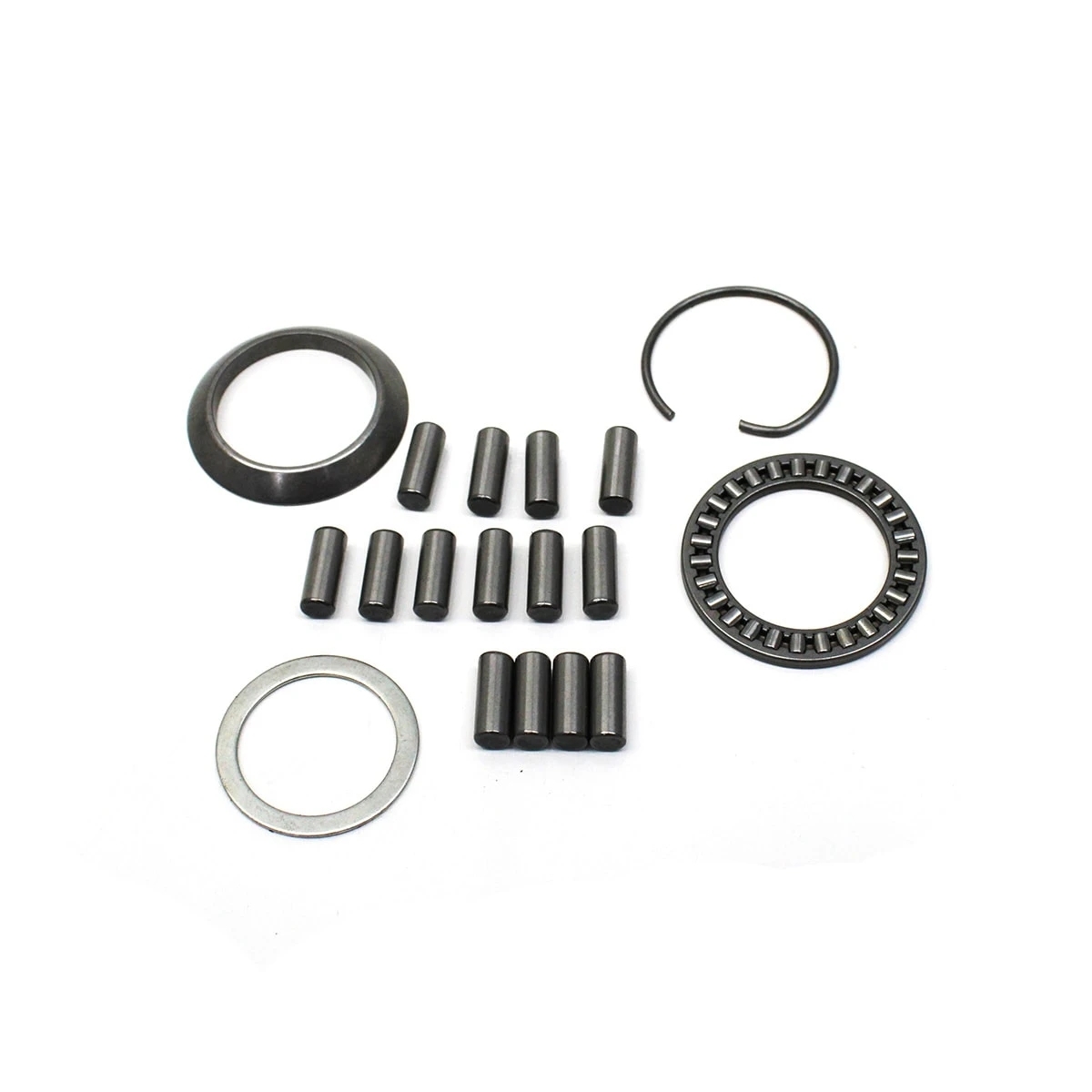 KIT REPARO ROLETE/ROLAMENTO/ARRUELA/PISTA EIXO PILOTO CAMBIO EATON 280VH/... (30