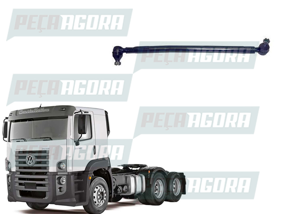 BARRA DIRECAO 940MM VW CONSTELLATION 17.250 24.250E 19.320E 17.320 24.320E CONST