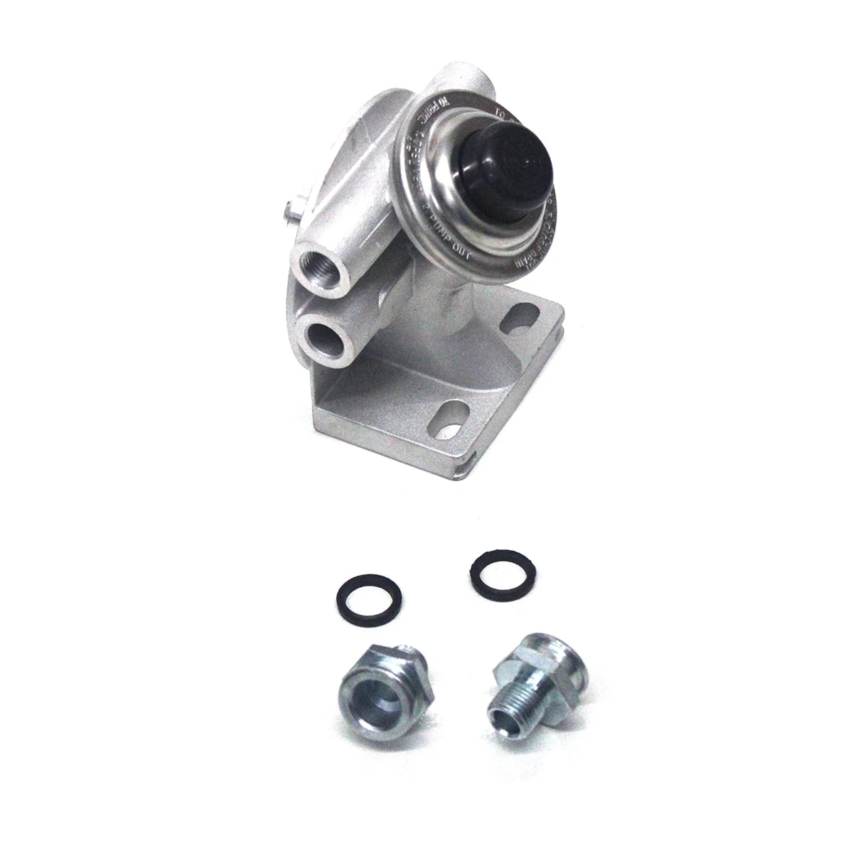 CABECOTE COM VALVULA E CONEXAO VOSS M16 NG12 PARA FILTRO DIESEL/RACOR SEPARADOR 