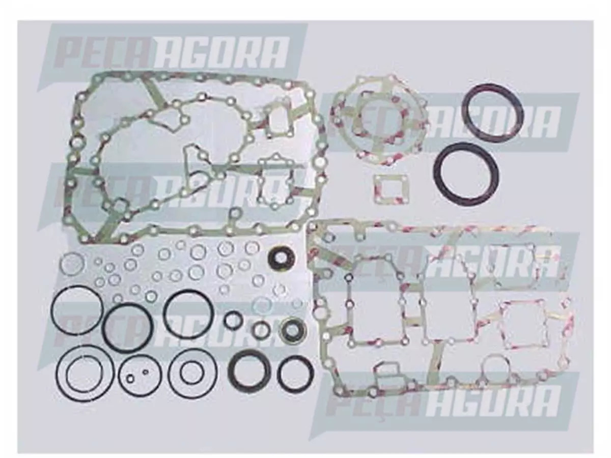 JOGO JUNTAS CAIXA MUDANCAS COM RETENTORES ANE VW ZF 16S 1300 1600 1650 1900 8S 1