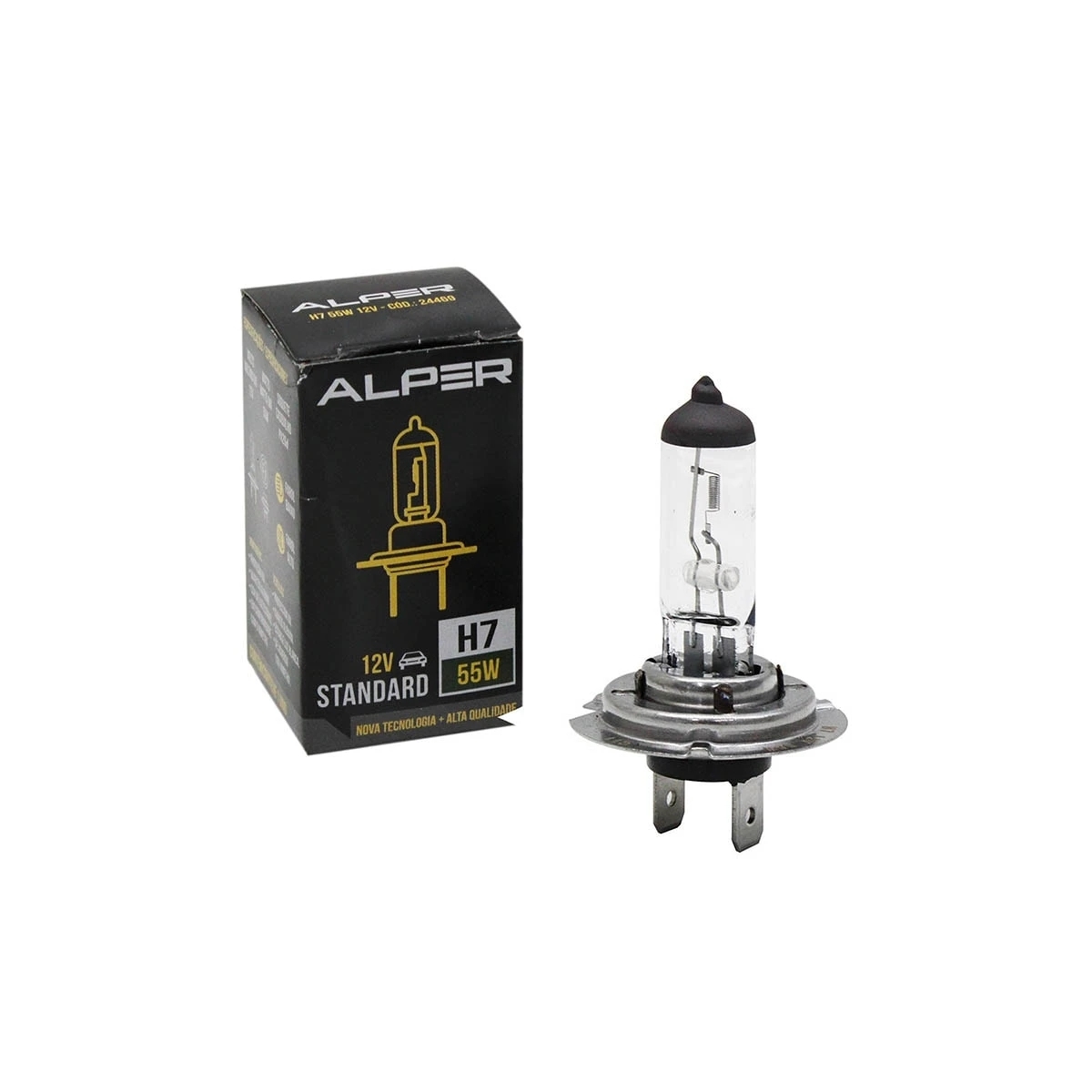 LAMPADA H7 12V 55W (93BG13009AA-93BG13009BA-HLH7-24469)