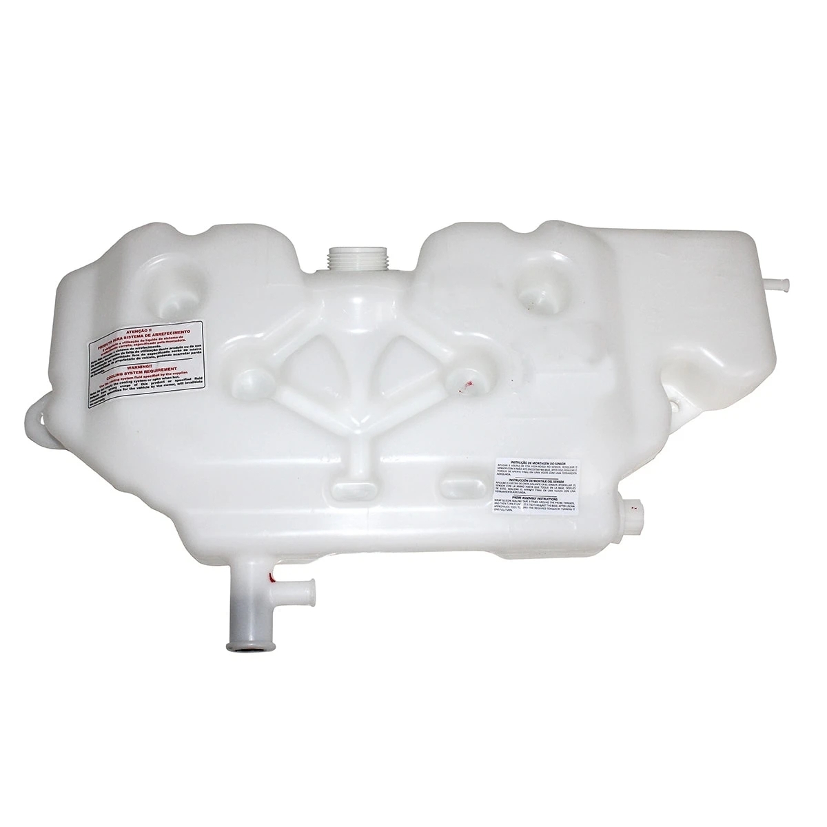 RESERVATORIO AGUA RADIADOR FORD CARGO FEV-2010 ... SEM TAMPA P/1 SENSOR (9C458A0