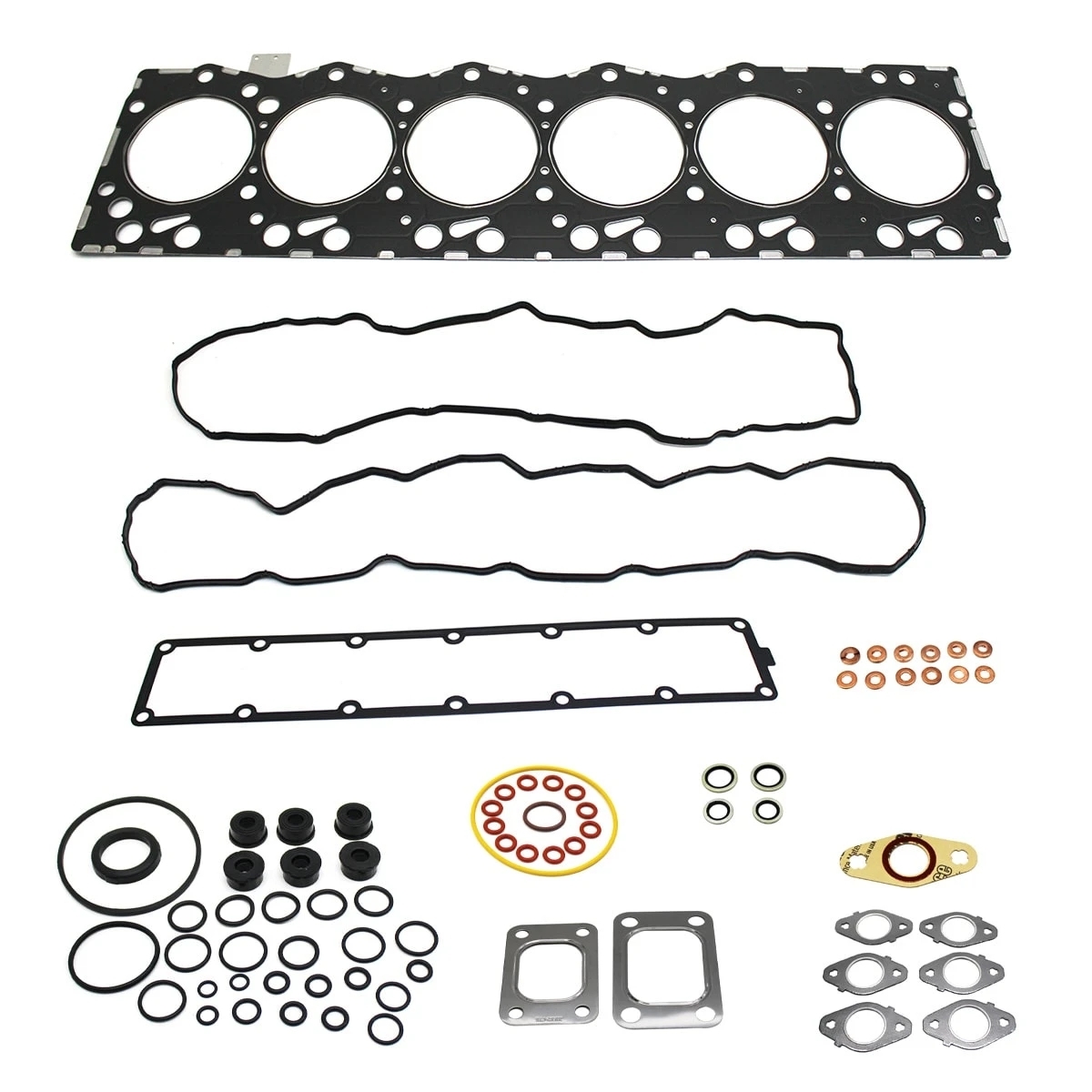 JOGO JUNTAS SUPERIOR MOTOR CUMMINS SERIE ISBE 6CIL FORD/VW (COM JUNTA CABECOTE 1