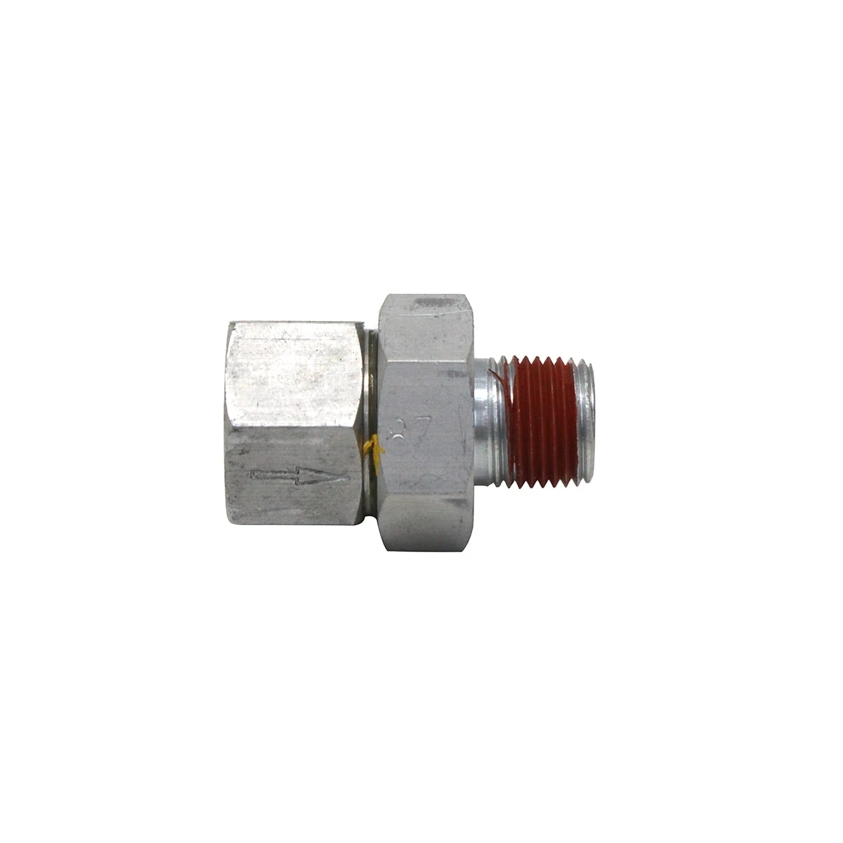 VALVULA RETENCAO AR VW TJG607390D/ FORD CARGO MACHO 16 MM X FEMEA 1/2 (KNORR)   