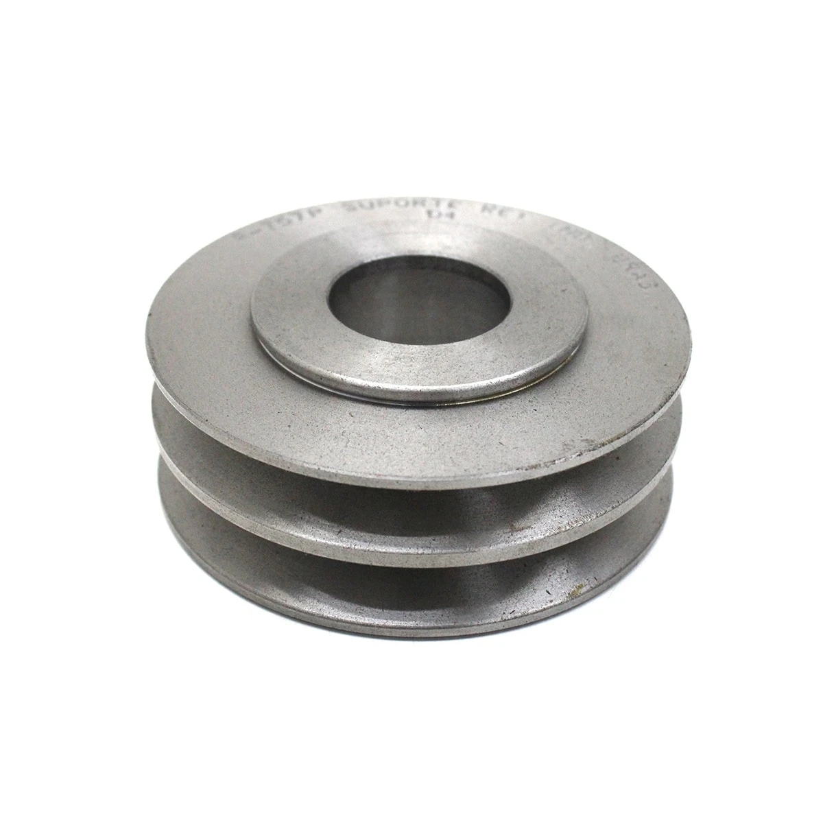POLIA DUPLA (2 CANAIS) TENSOR/ESTICADOR CORREIA COMPRESSOR AR MB MOTOR OM366... 