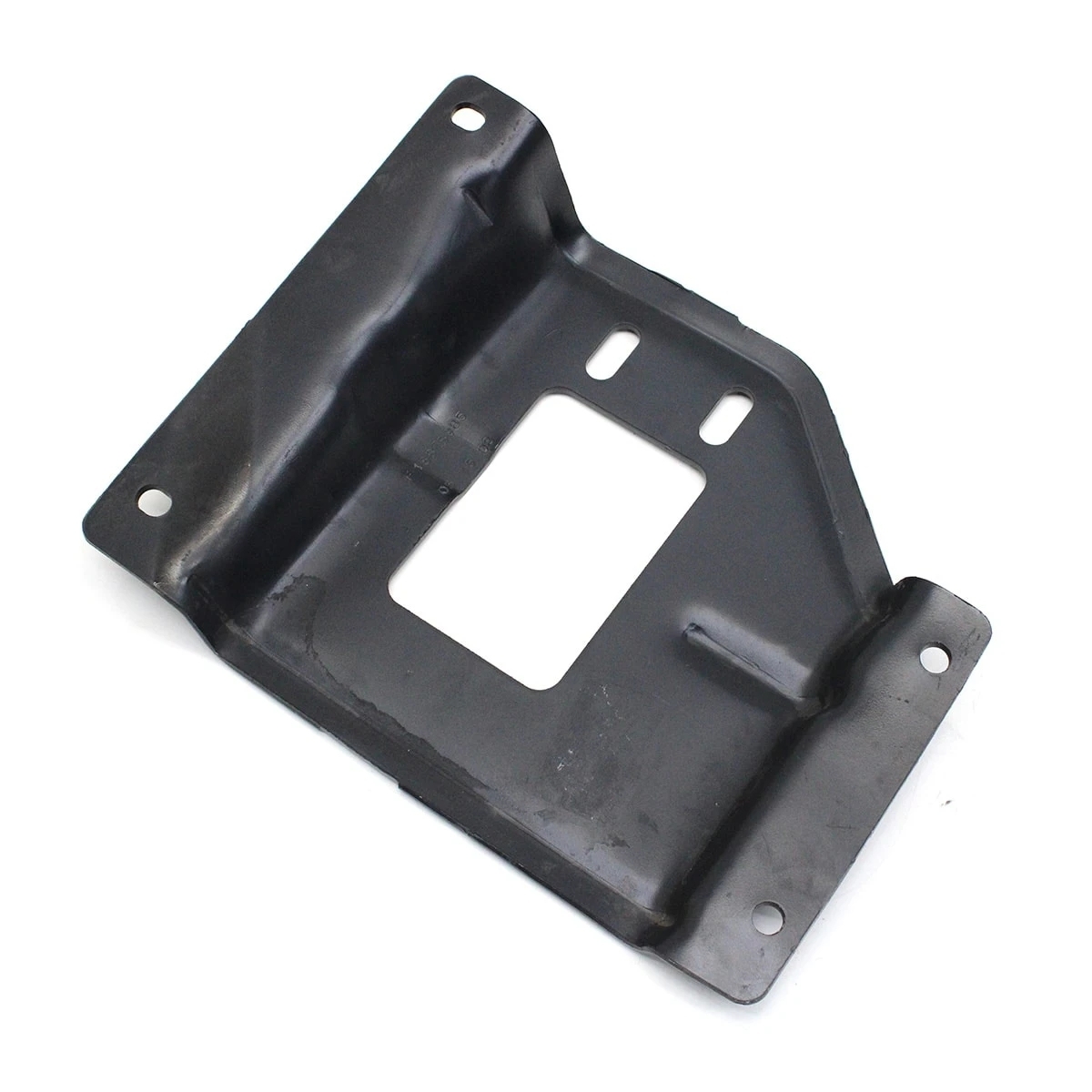 PLACA SUPORTE DE MONTAGEM DO PARA-CHOQUE DIANTEIRO - LE     F... (F81Z17B985AD.)