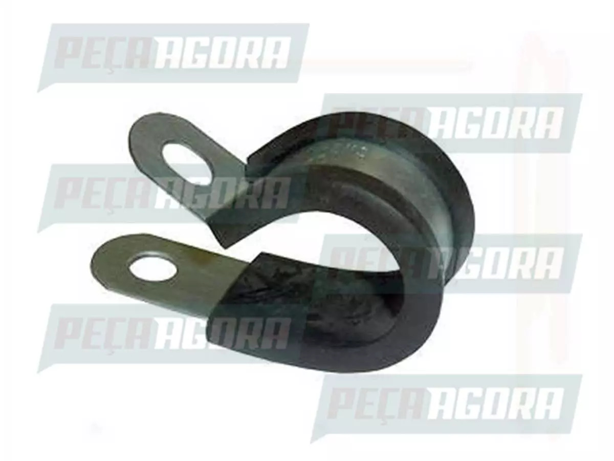 CAIXA 10 ABRACADEIRA COM BORRACHA ENCANAM.HIDR.20 25MM MB MERCEDES BENZ TODOS  (