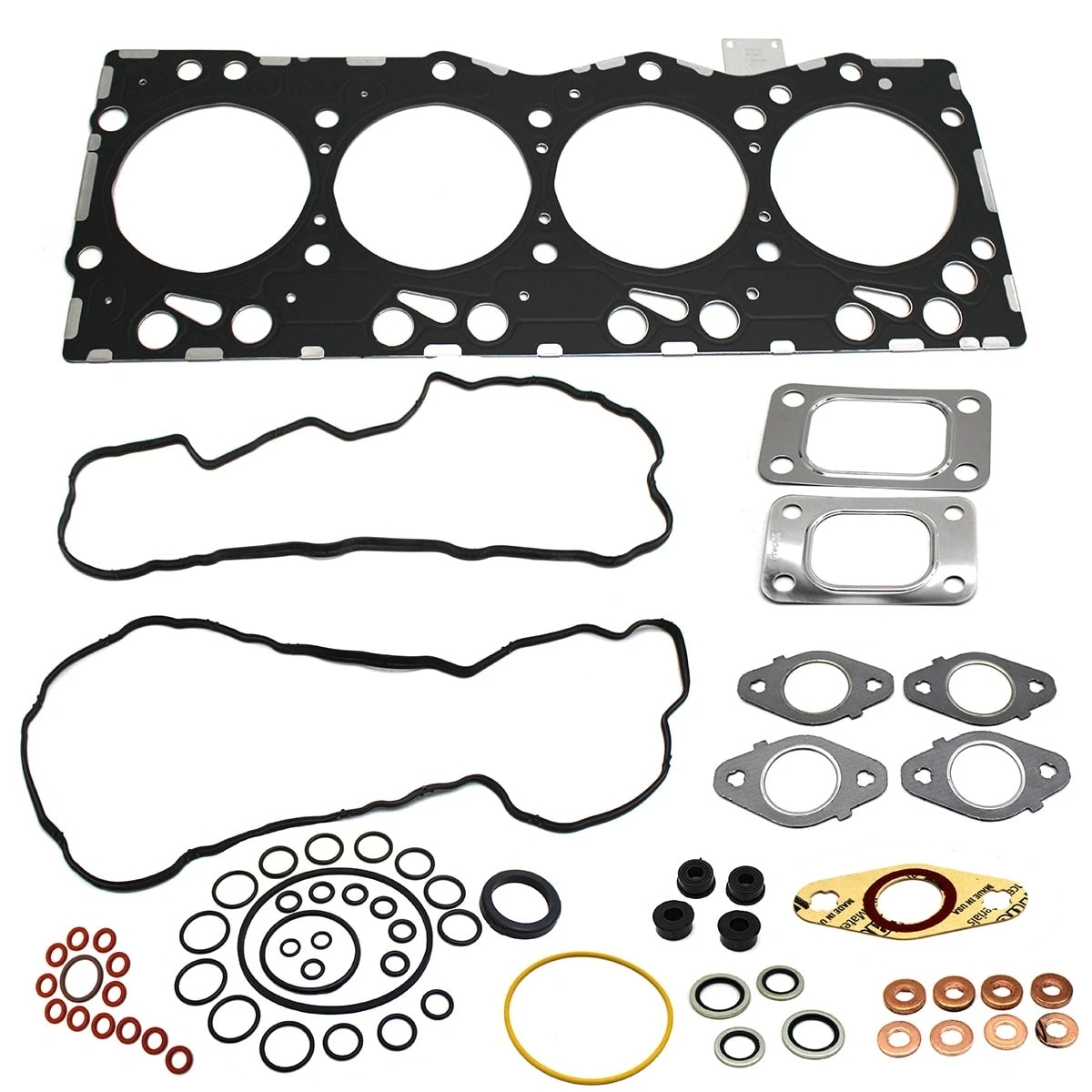 JOGO JUNTAS SUPERIOR MOTOR CUMMINS SERIE ISBE 4CIL (COM JUNTA CABECOTE 1,25MM) (