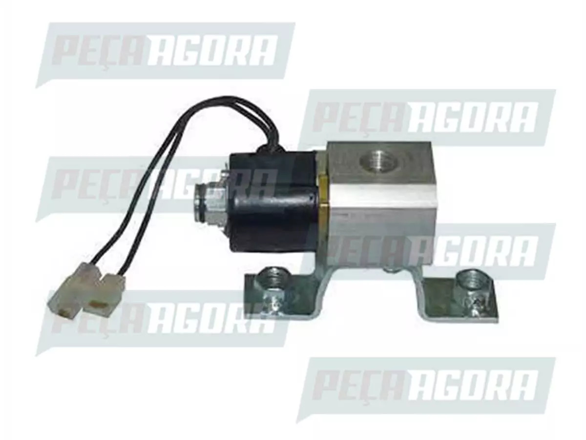 VALVULA TROCA CAIXA SOLENOIDE 24V COMPRESSOR PARA SCANIA L110 111 LK140  (301484