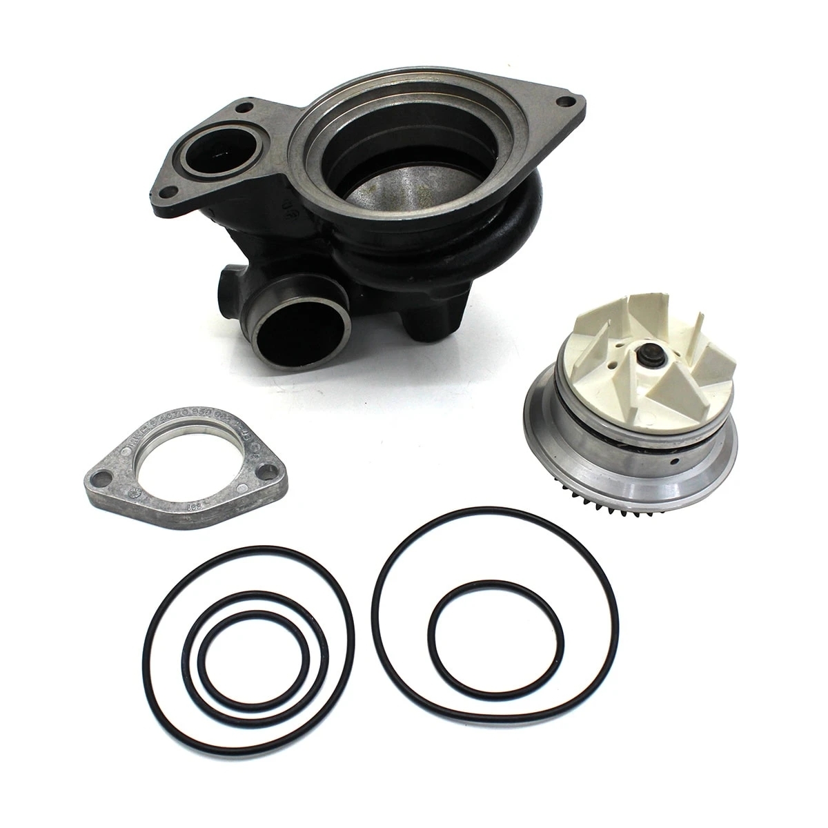 CONJUNTO BOMBA DAGUA VW DELIVERY MOTOR MWM SPRINT 4.08 4CIL (ENGRENAGEM DENT... 