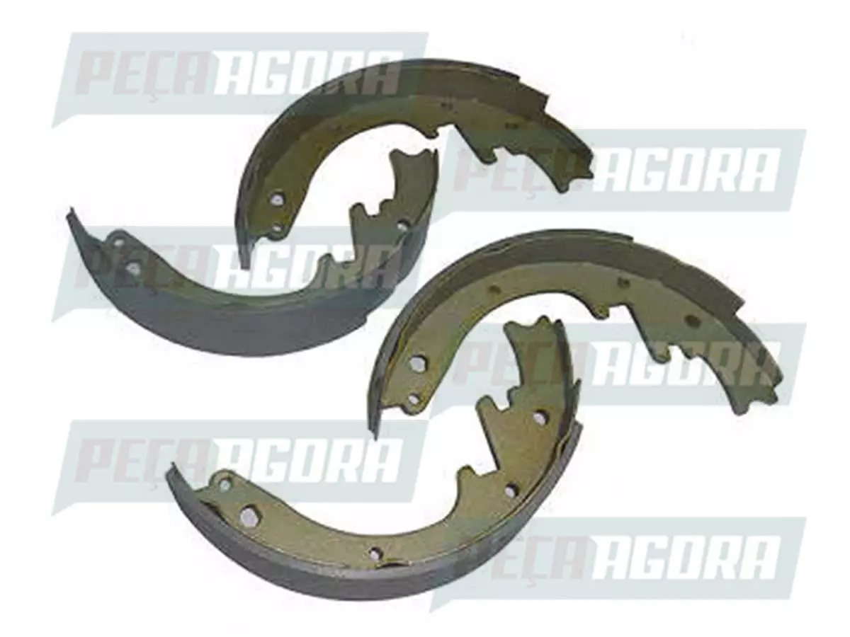 SAPATA TRASEIRO COM LONA 4PECAS GRANDE MB MERCEDES BENZ SPRINTER 310D ATE 1998  