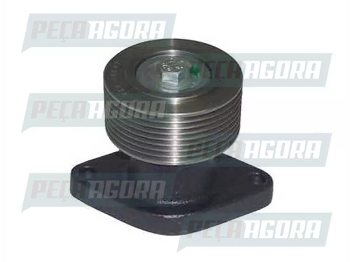 SUPORTE COMPLETO COM POLIA FORD 815 FORD CARGO ELETRONICO 2005  (BG5X25884AA,)