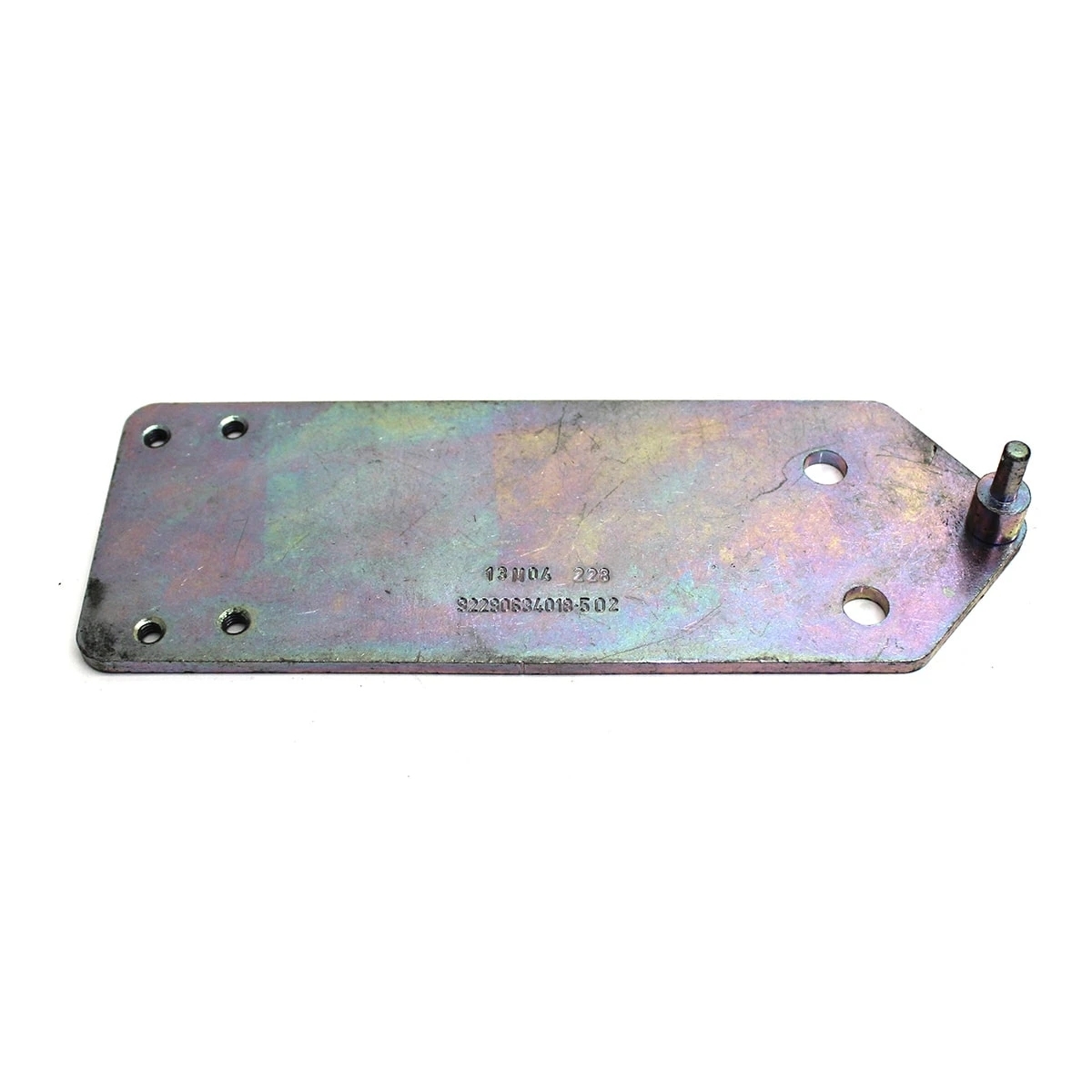 SUPORTE FIXACAO VALVULA SOLENOIDE MOTOR MWM 229 GERADOR (922906340185E.)