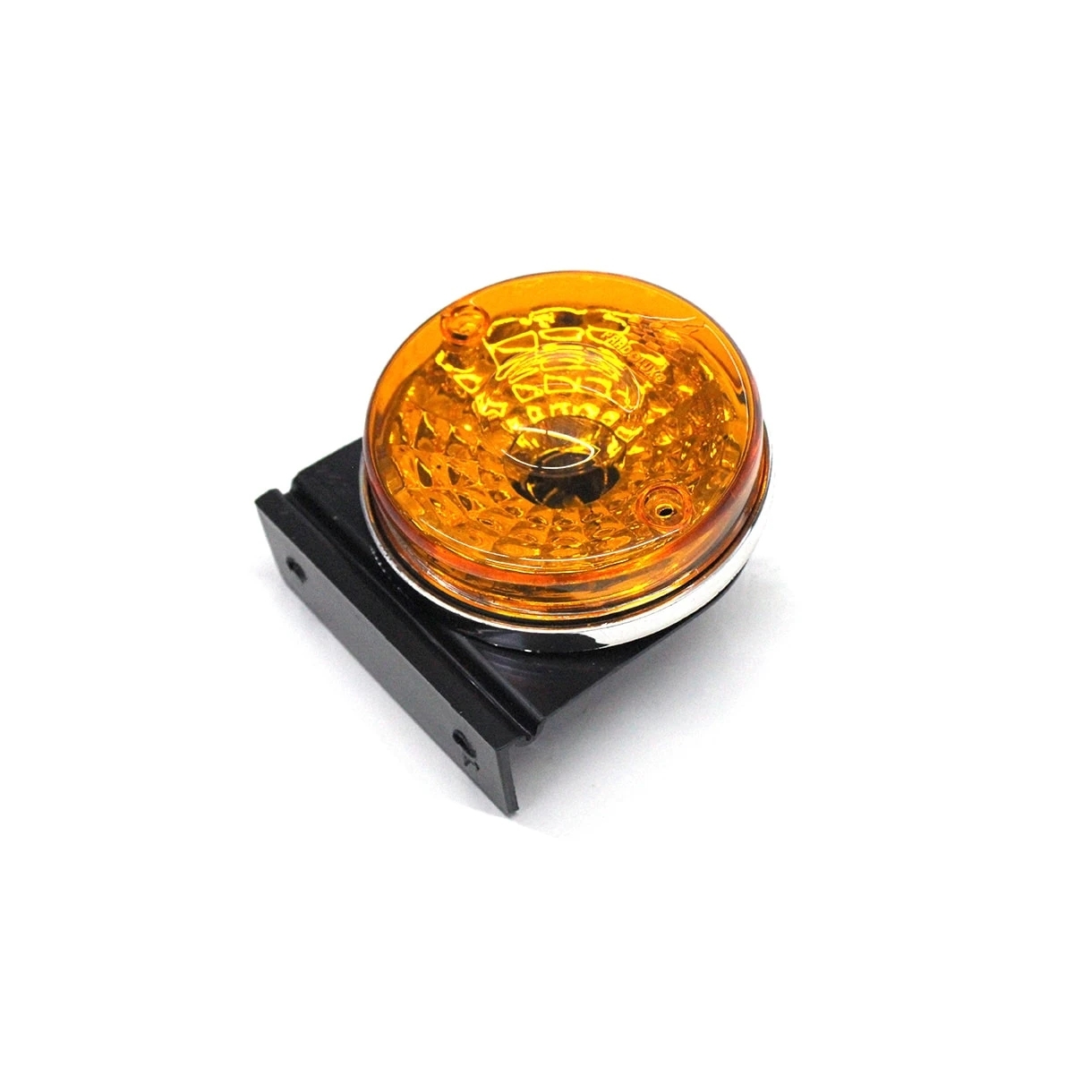 LANTERNA LATERAL BAU/CARRETA COM SUPORTE (AMBAR/AMARELA) (GL1153ACRAM-PL03261903