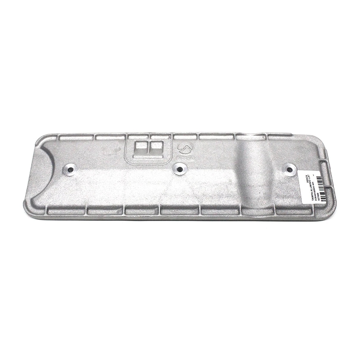 TAMPA ALUMINIO LATERAL TUCHO/BLOCO MB 709/710/912/914 MOTOR OM364/OM364A/O... (V