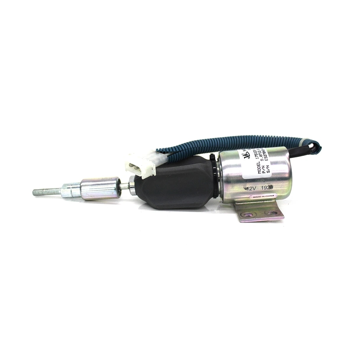 VALVULA SOLENOIDE 12V PARADA MOTOR VW MOTOR MWM X10 (SEM CONECTOR E TERMINAL) (9