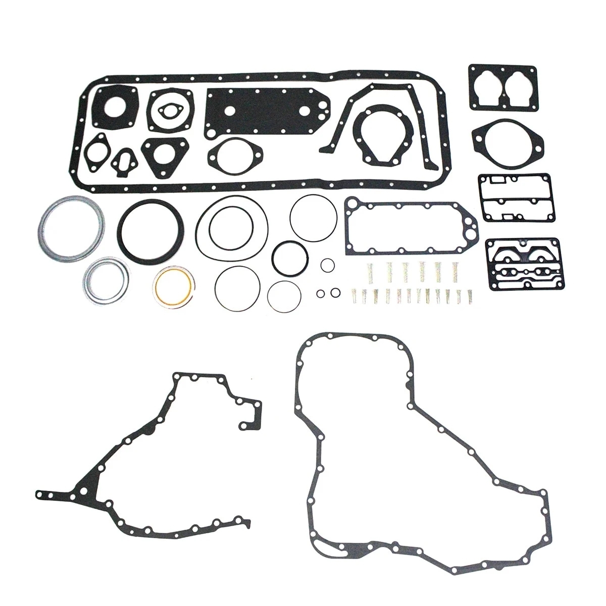JG JUNTAS INFERIOR MOTOR CUMMINS SERIE C 8.3 6CIL (COM RETENTORES) (5294893-6076