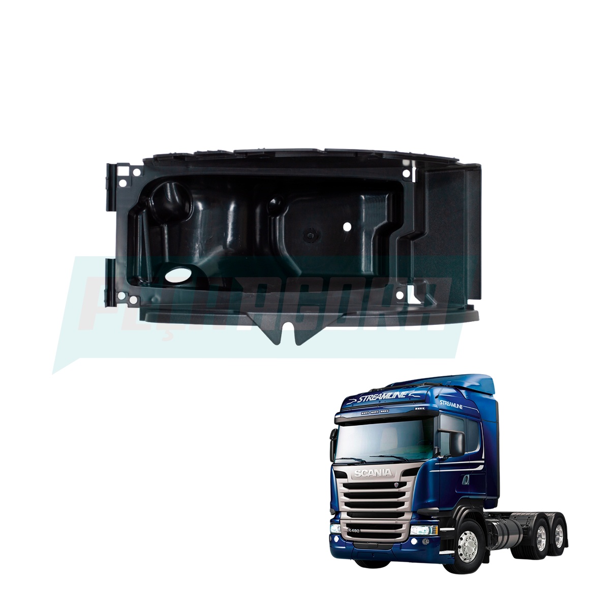 PAR BOJO DO FAROL SCANIA SERIE 5 P/G INJ ESQUERDO | DIREITO (K.1431920-1431921.)