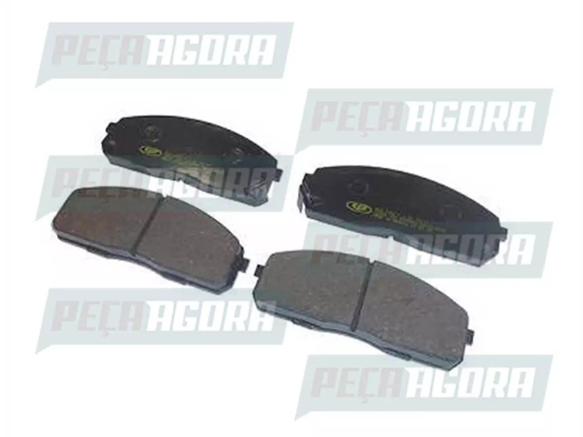 PASTILHA FREIO DIANTEIRO HR TCI HD 154X58.2X 0 HYUNDAI HR 2.5 01  (581014FA00,)