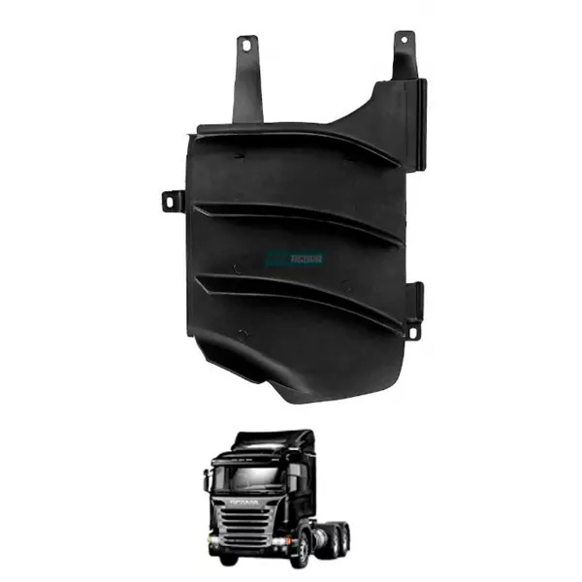 PAR DEFLETOR LATERAL CABINE INTERNO PARA SCANIA SERIE 5 P ESQUERDO | DIREITO (K.