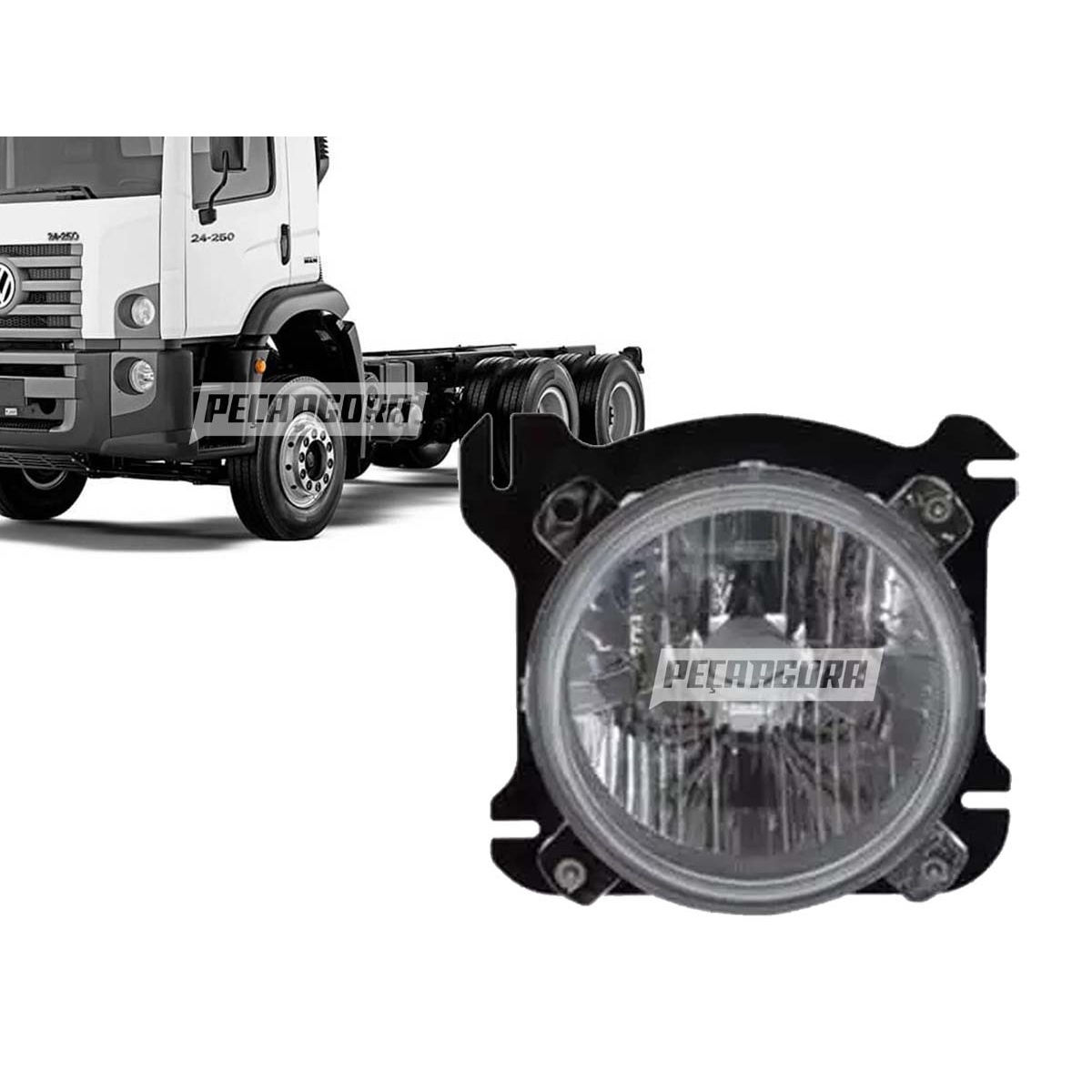 PAR FAROL PRINCIPAL H4 VW CONSTELLATION 2006 A 2019 ESQUERDO | DIREITO (K.2R2941