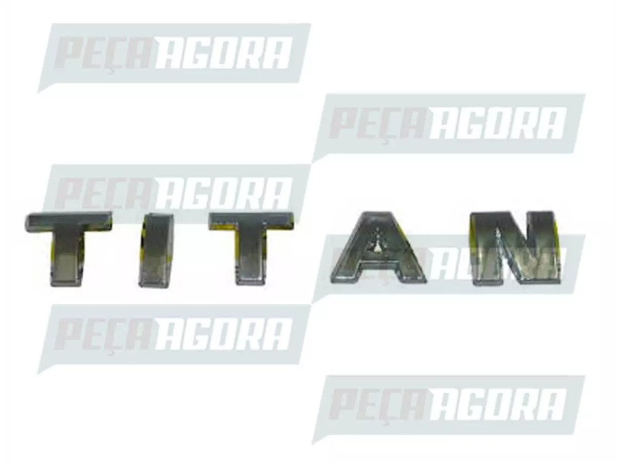 EMBLEMA CROMADO VW TITAN VOLKSWAGEN  (2R2853685,)