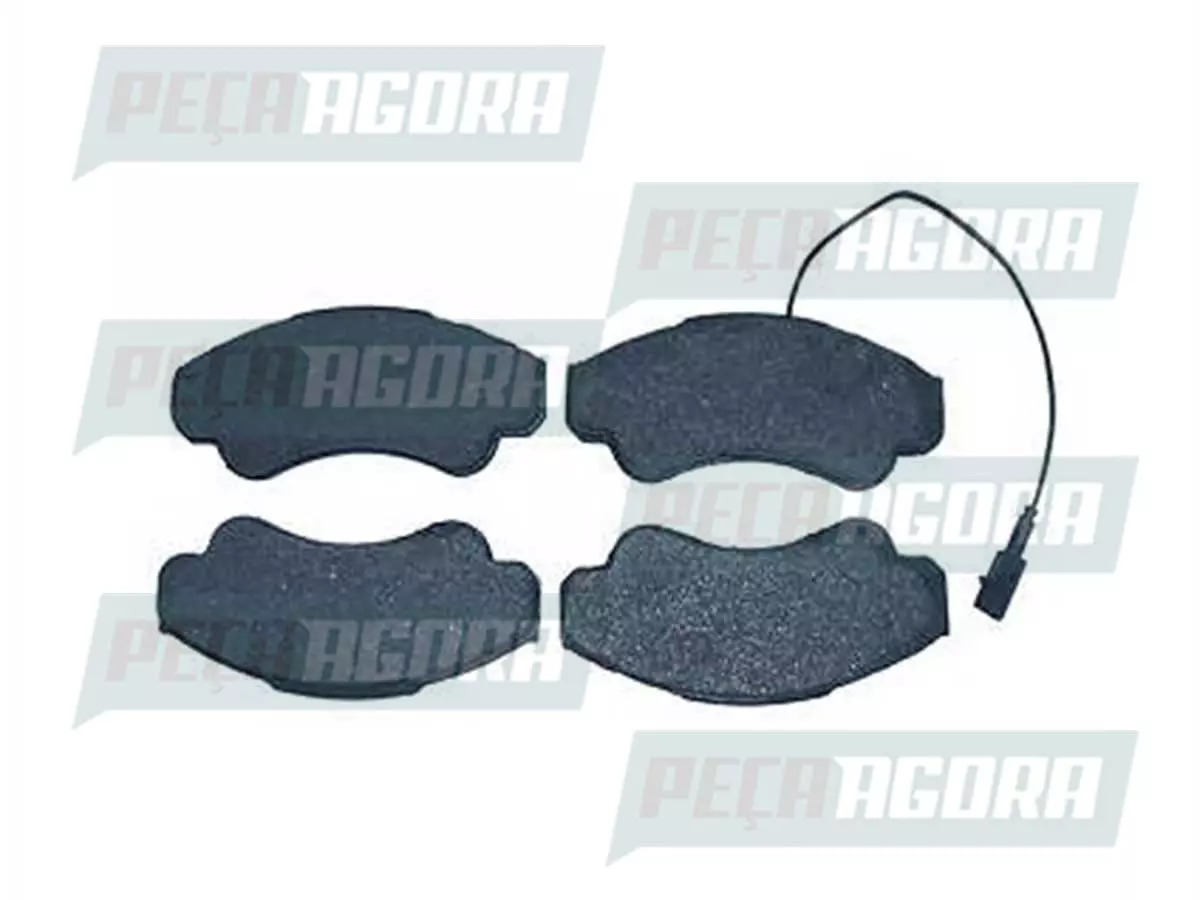 PASTILHA FREIO DIANTEIRO DUCATO COM PRESIL 0 DUCATO MULTI JET 2007 ARO 16 01  (7