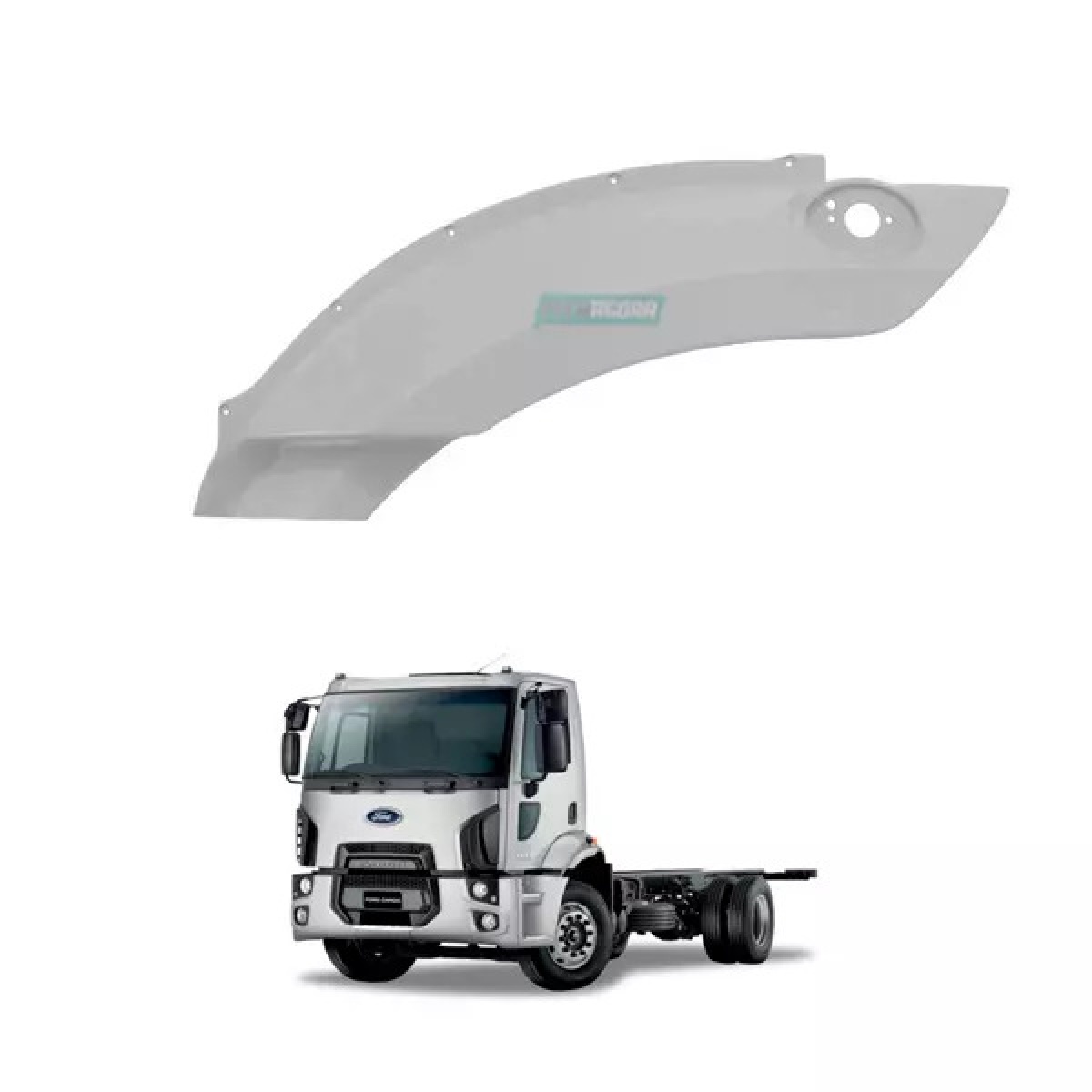 PAR PARALAMA CABINE FORD CARGO 1723 2429 FIBRA ESQUERDO | DIREITO (K.BC4516016AF