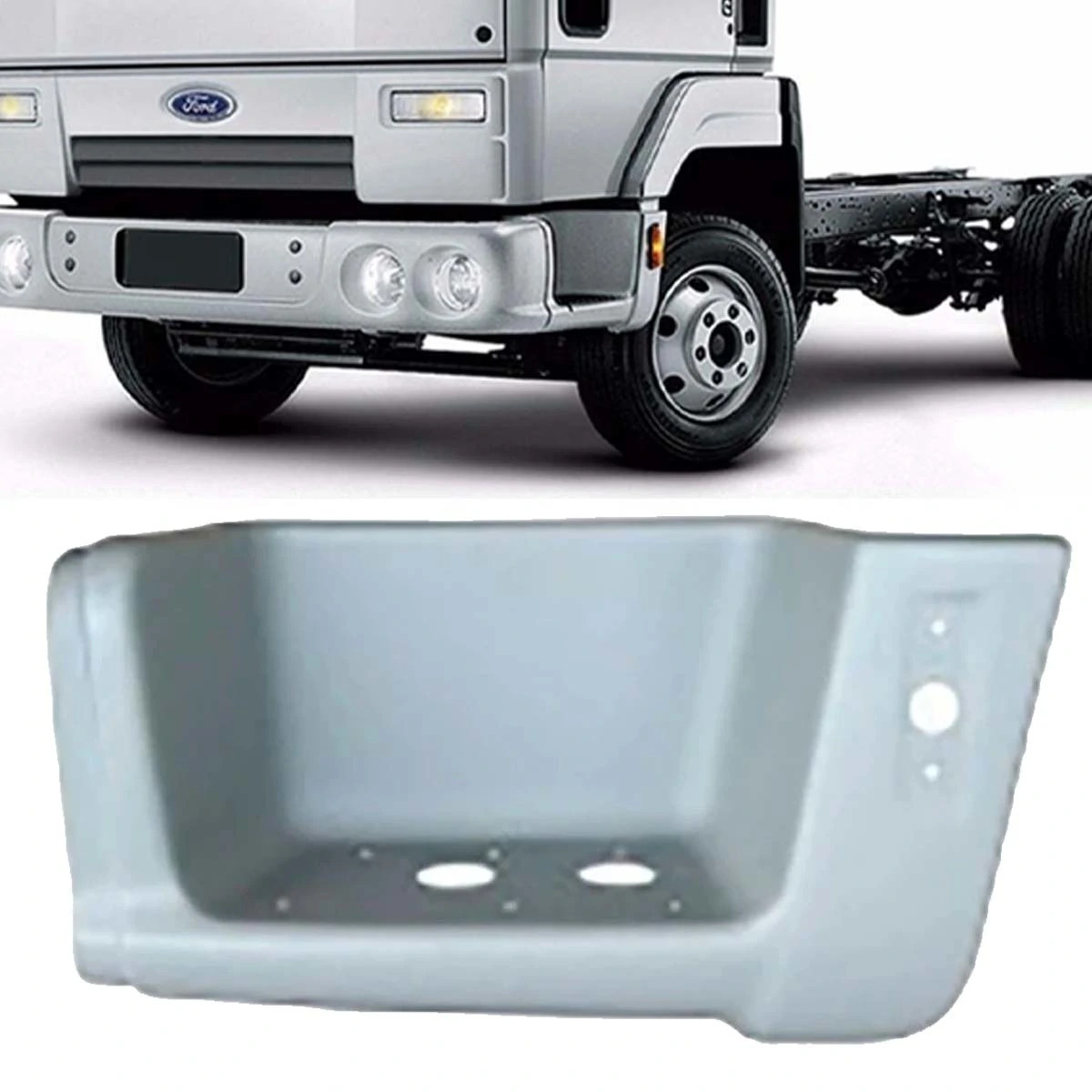 PAR ESTRIBO FORD CARGO 815 2000 A 2011 FIBRA ESQUERDO | DIREITO (K.8C456820046AA