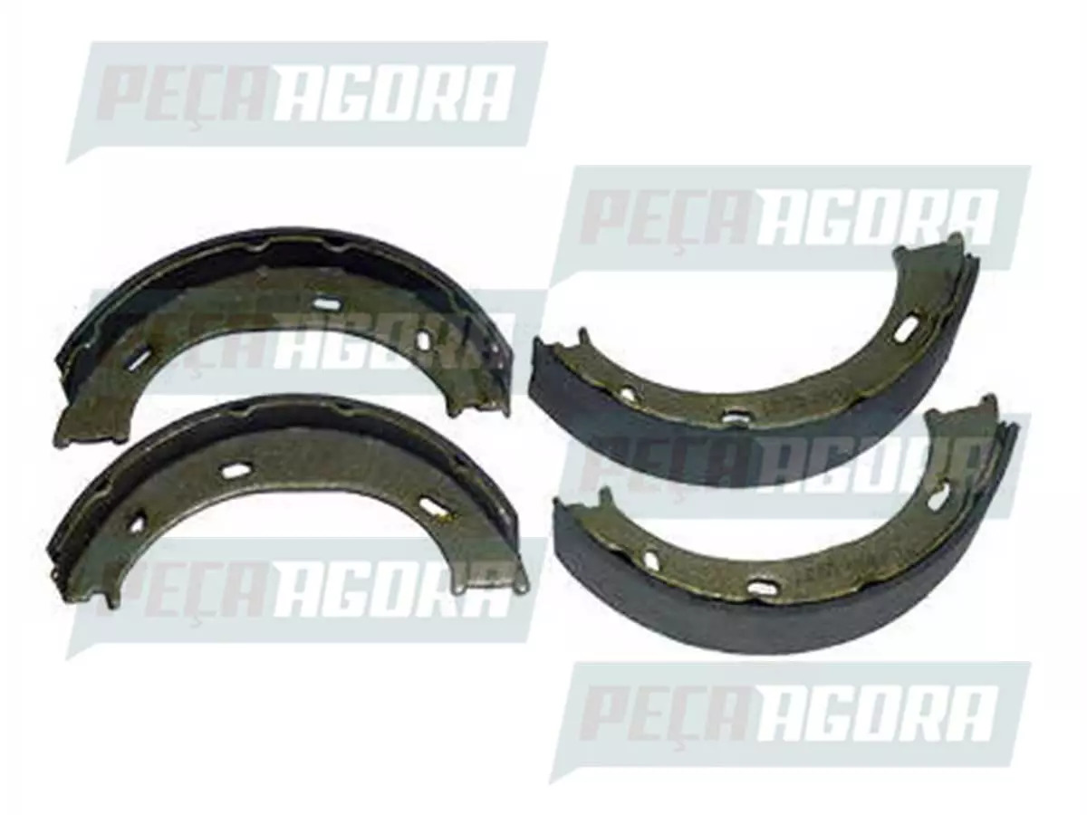 SAPATA FREIO MAO 4 PCS PEQUENA MB   SPRINTER 2002 EM DIANTE  (24205820,)