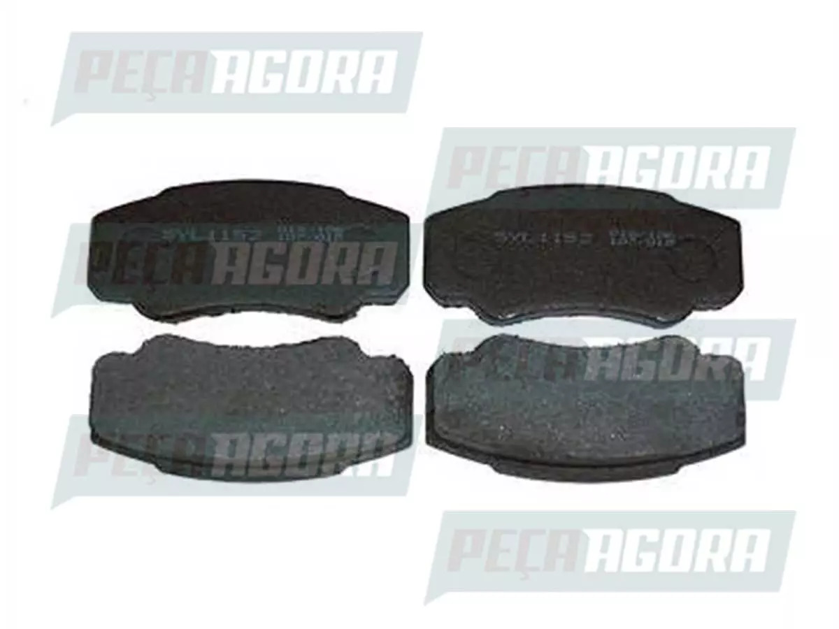 PASTILHA FREIO TRASEIRA DUCATO SEM PRESILH 0 DUCATO MULTI JET 2007 ARO 15 16 01 