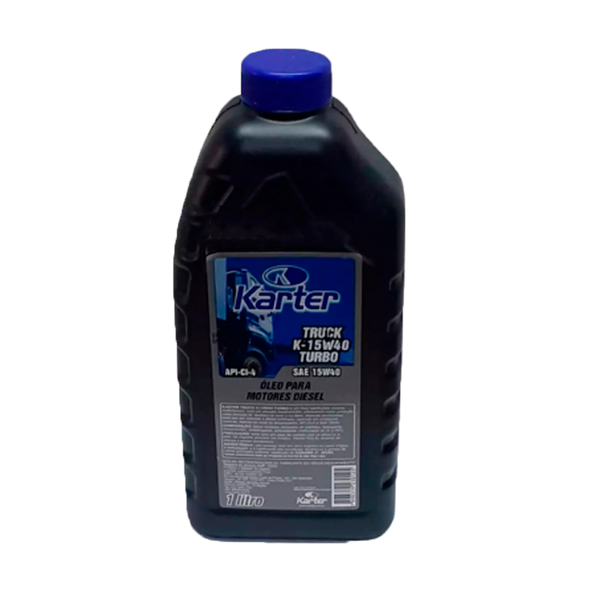 OLEO MOTOR DIESEL 15W40 CI-4 KARTER 1L TRUCK TURBO PRODUTO AVARIADO (K2131-15W40