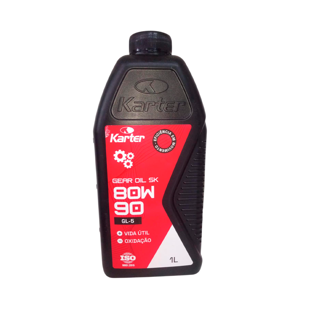 OLEO CAIXA CAMBIO DIFERENCIAL KARTER SK90 80W90 GL5 1 LITRO PRODUTO AVARIADO (AP
