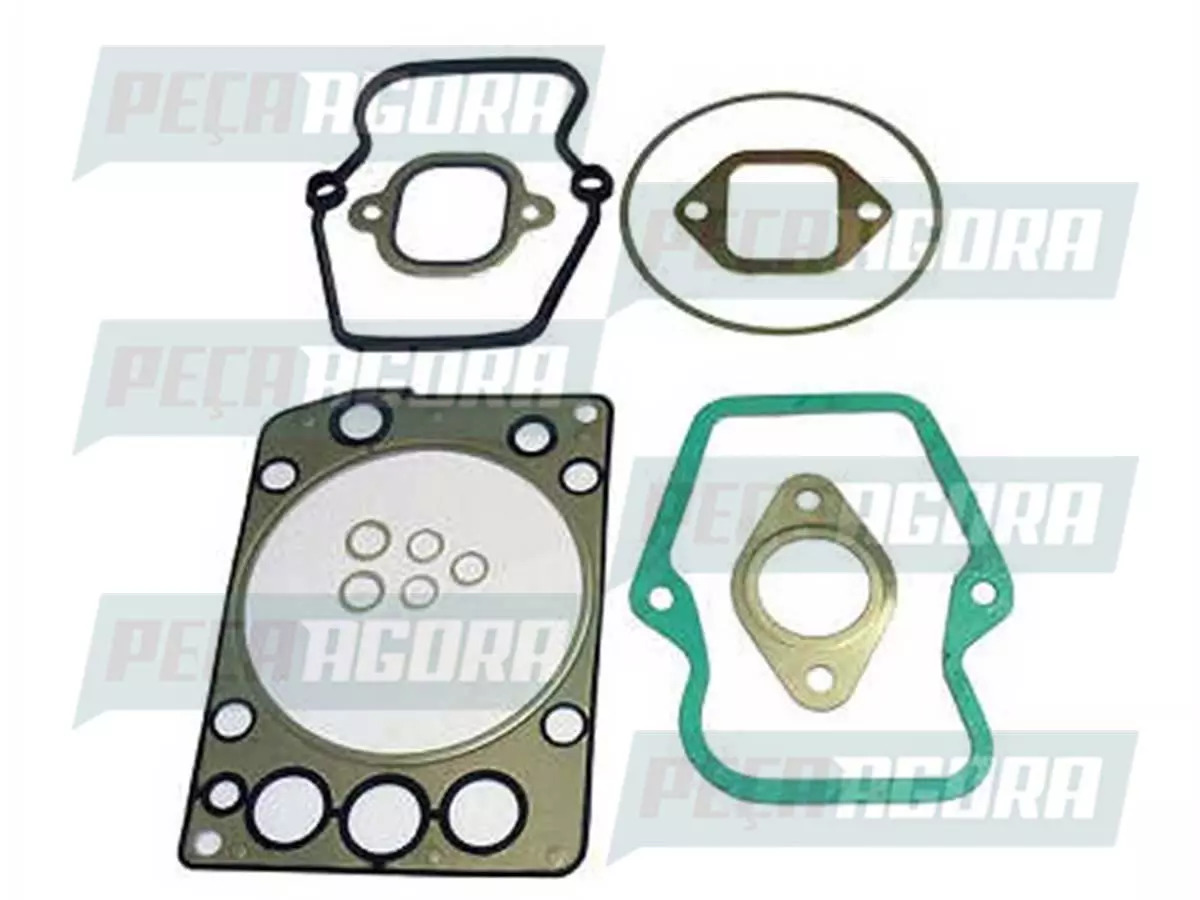 JOGO JUNTA MOTOR INFERIOR MB MERCEDES BENZ 457 1938 ELETRONICO 6CC  (4570100005,