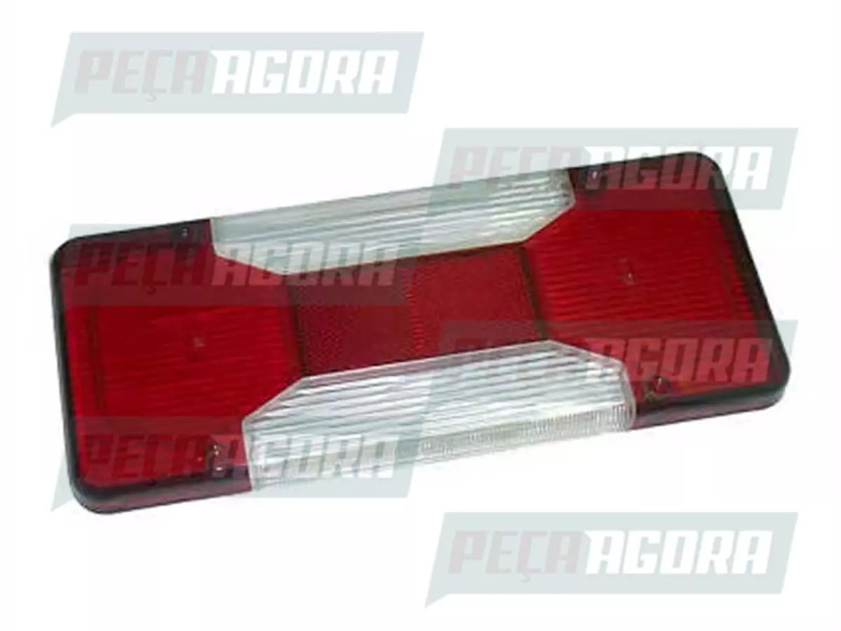 LENTE LANTERNA TRASEIRO UNIVERSAL SEM PARA IVECO DAILY CHASSI 2008 EM DIANTE VER