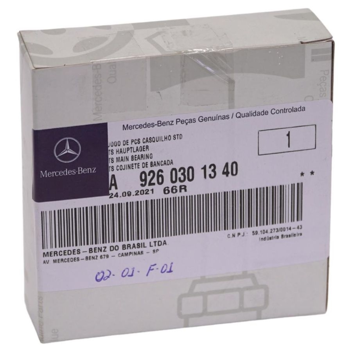 JOGO DE PECAS DE CASQUILHO STD MERCEDES-BENZ ACCELO 1016 2016 | DISTÂNCIA ENTRE