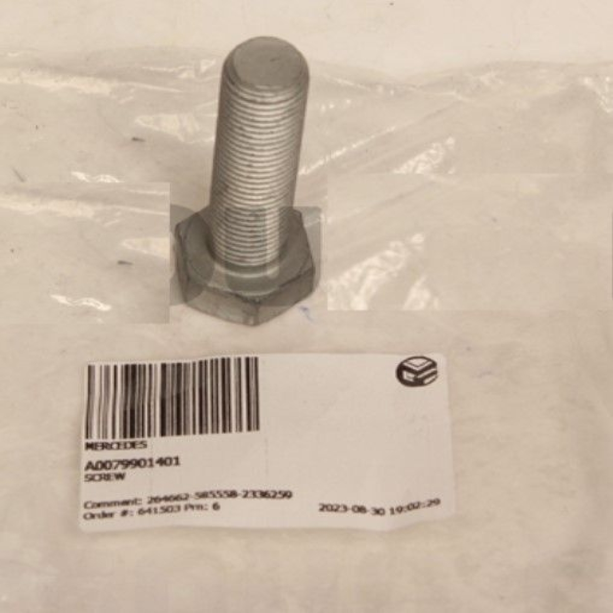 PARAFUSO ROSCA FINA MERCEDES-BENZ 2726 2008 | TODAS AS VERSOES - MERCEDES-BENZ 2