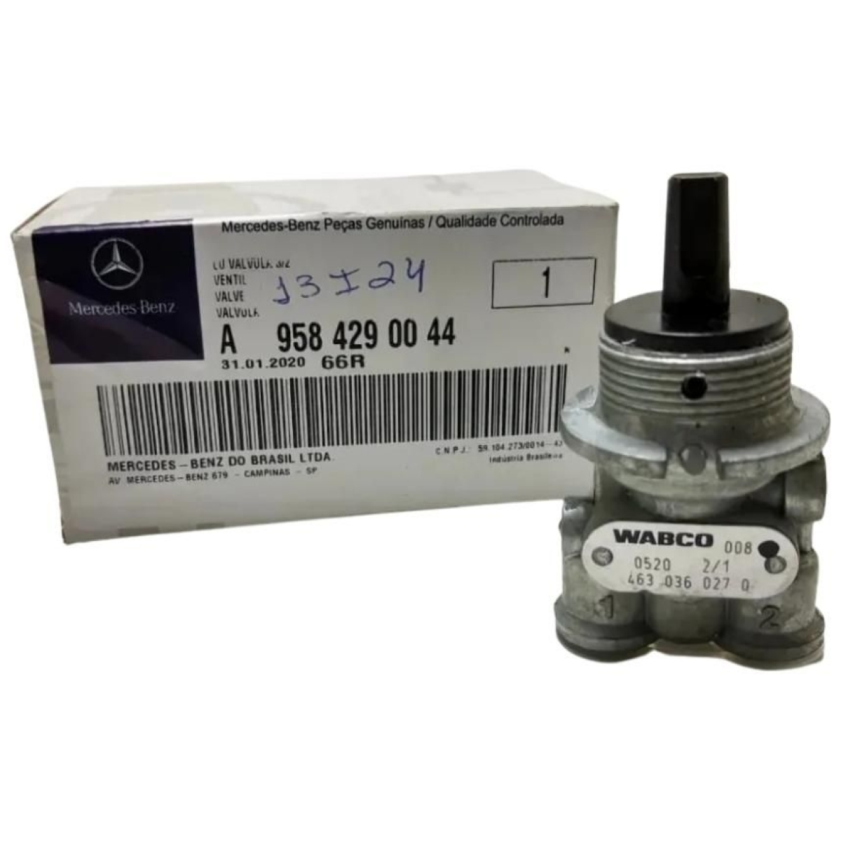 VALVULA DE ELEVAR TRUCK ATEGO 2425 2426 2428 2429 3030 2730 MERCEDES-BENZ 2423 2