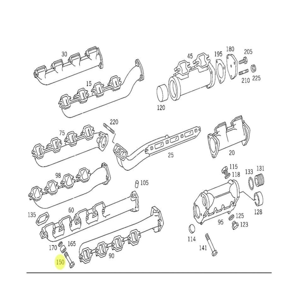 PARAFUSO SEXTAVADO COM FLANGE MERCEDES-BENZ 1634 LS 2008 | TODAS AS VERSOES - ME