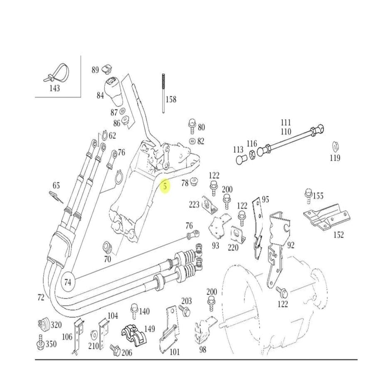 APARELHO DE MUDANCA DA TRANSMISSAO MECÂNICA MERCEDES-BENZ ACCELO 1016 2016 | DI