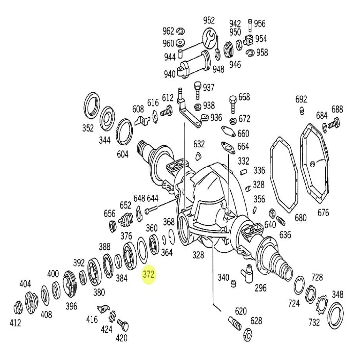 ARRUELA DE COMPENSACAO 0,15 MERCEDES-BENZ 1620 LK 2000 | TODAS AS VERSOES - MERC
