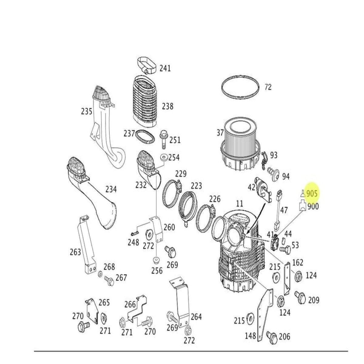 CAPA DO CONECTOR MERCEDES-BENZ ACTROS 2045 LS 2020 | DISTÂNCIA ENTRE EIXOS 3600