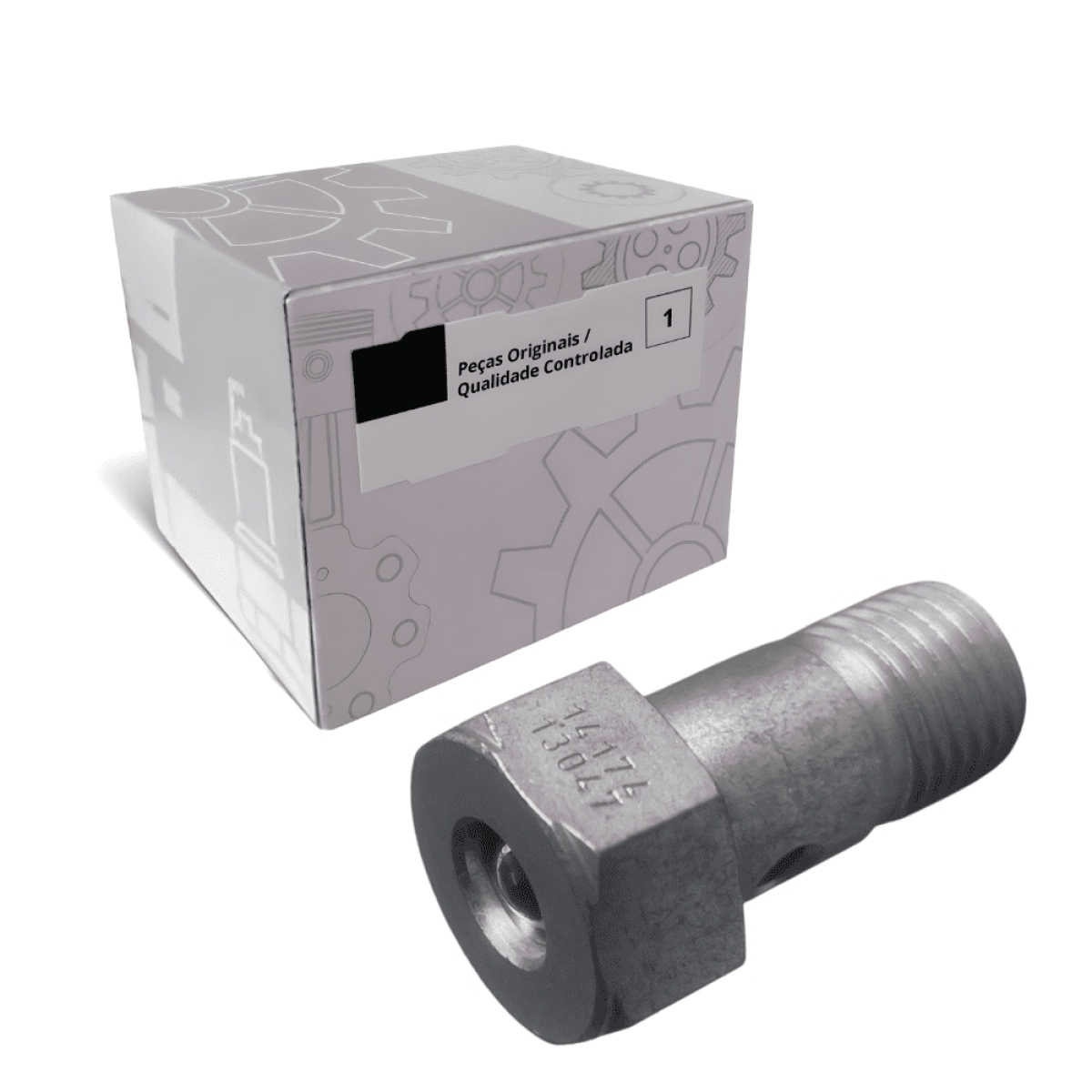 VALVULA DE RETORNO DA BOMBA INJETORA MB 710 / 1620 / 1634 (0000747684/)